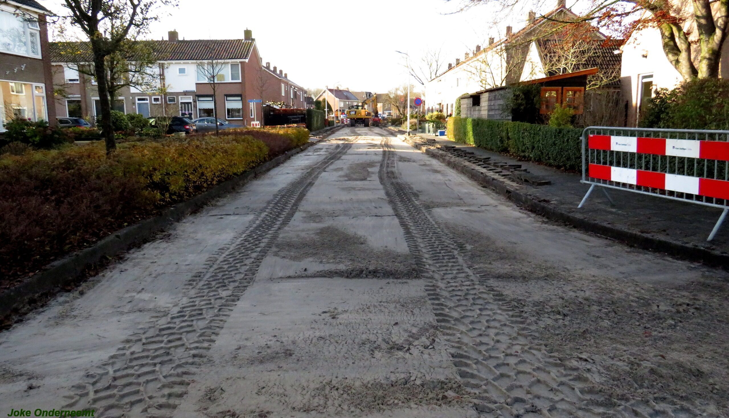 Kruispunt van Jan van Arkelstraat – Schoolstraat voor de kerst open