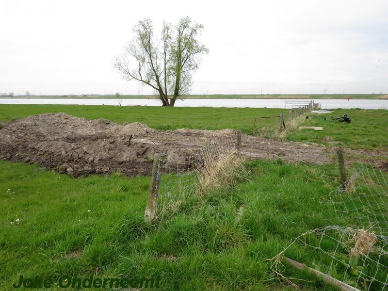 Het boten seizoen  begint… maar puinhoop op de helling