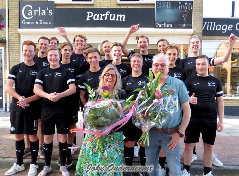 Wetering tournooi Team De Verzakers & El Kietje gesponsord door Carla’s Geuren & Kleuren