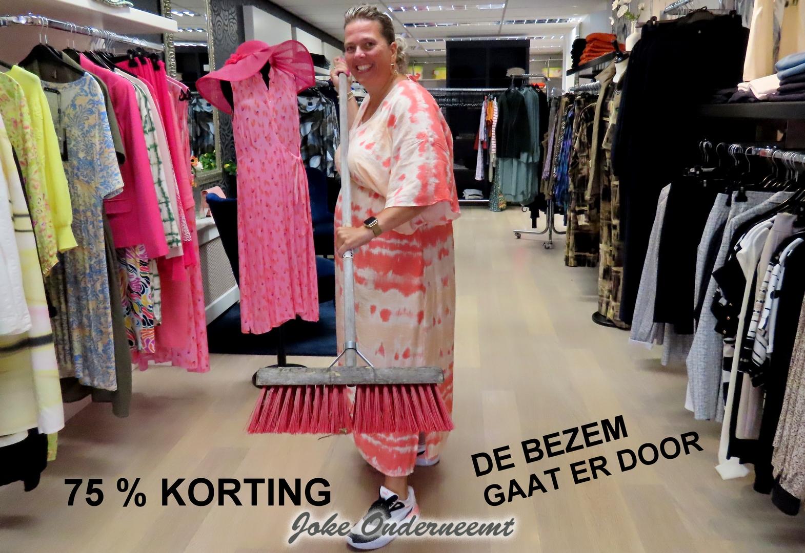 Bij Jansen Mode gaat de bezem er weer door !