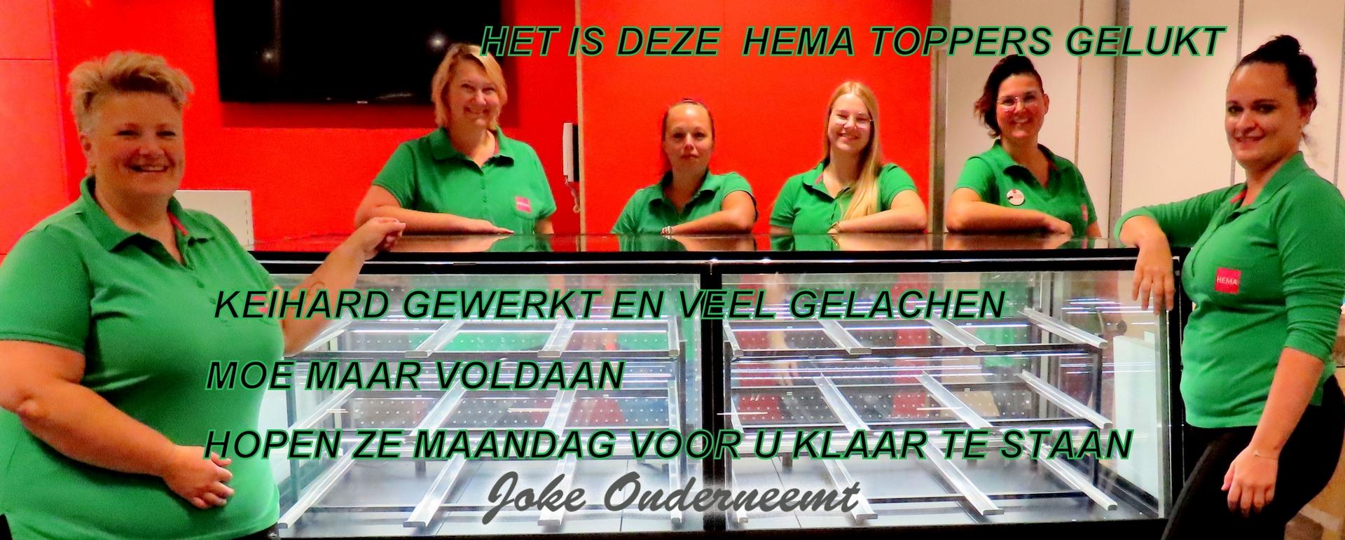 Maandag geen wasdag maar GEBAK dag.. de Hema opent !