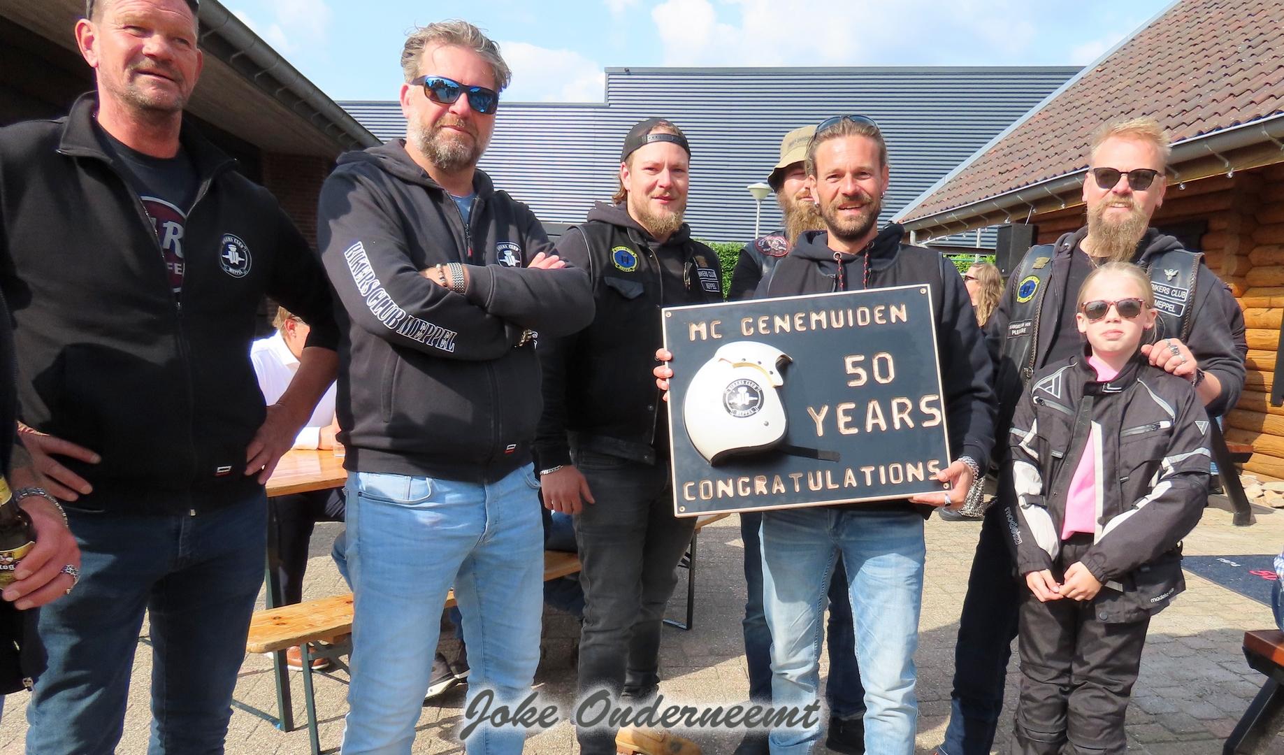 50 jaar motorclub vandaag veel plezier en veel bier  ( met helemaal onder filmpje )