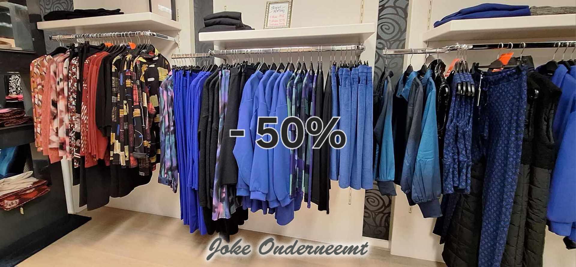 Een knal goed begin… 50% korting bij Jansen Mode vanaf donderdag 2 januari !