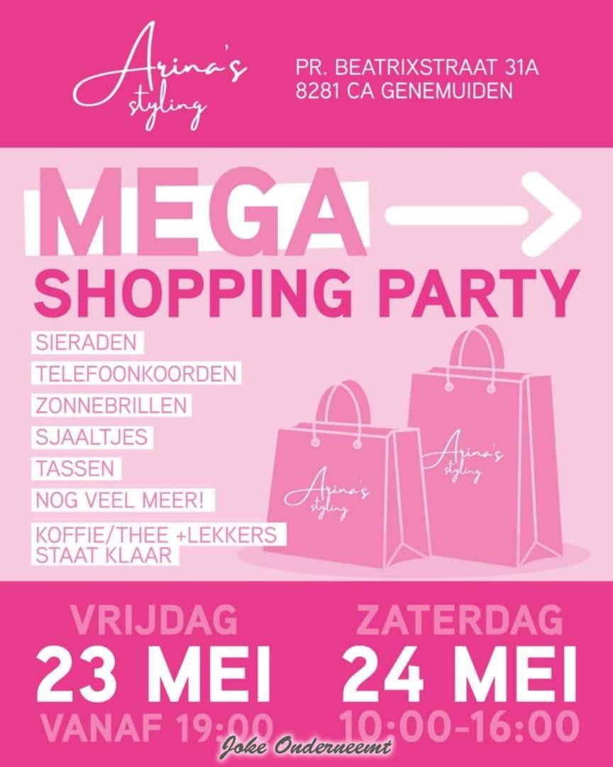 Mega shopping party !