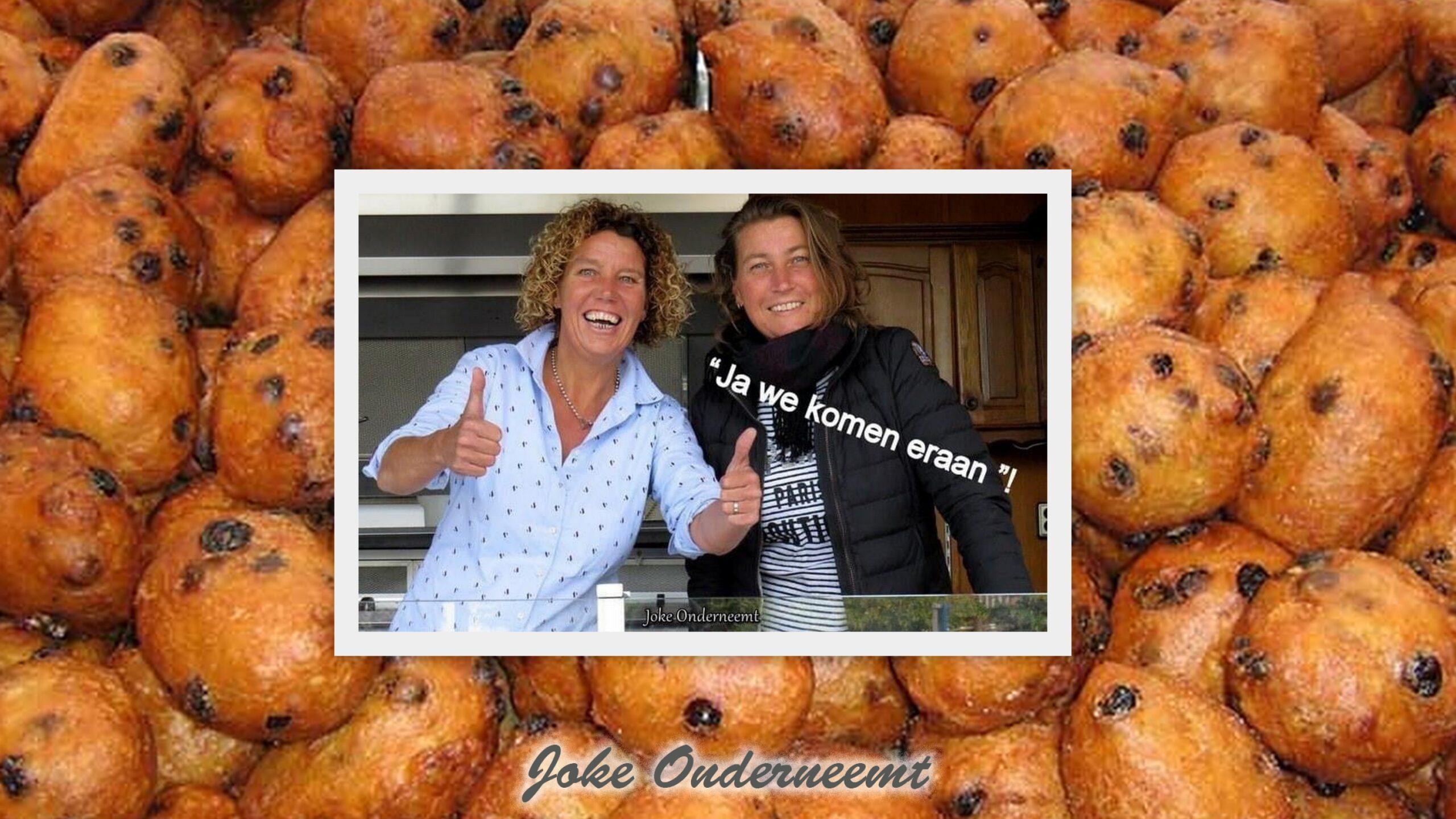 EN WE GAAN WEER AAN DE OLIEBOLLEN DINSDAG