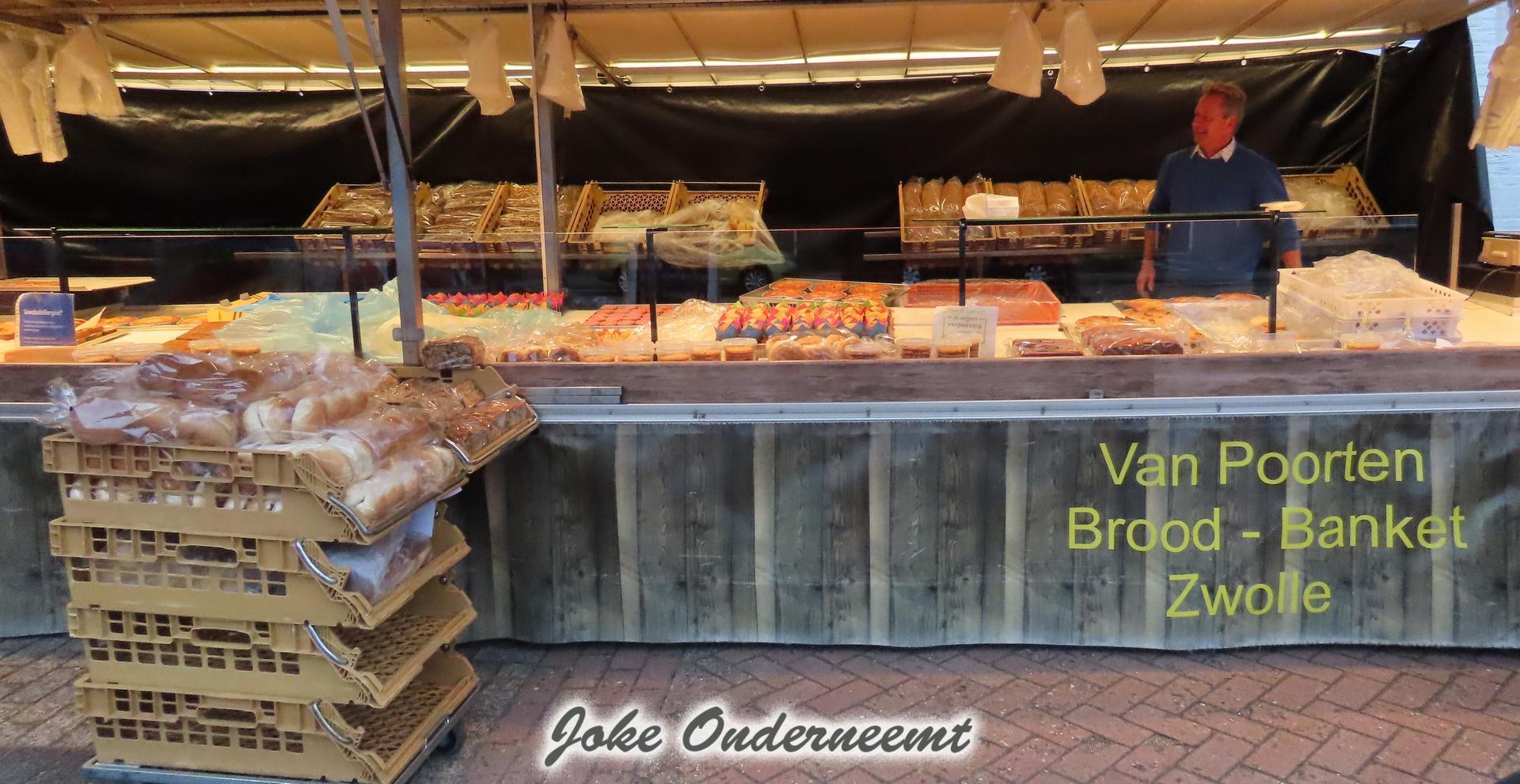 Vrijdag hoopt Marcel van Poorten weer op de markt te staan !