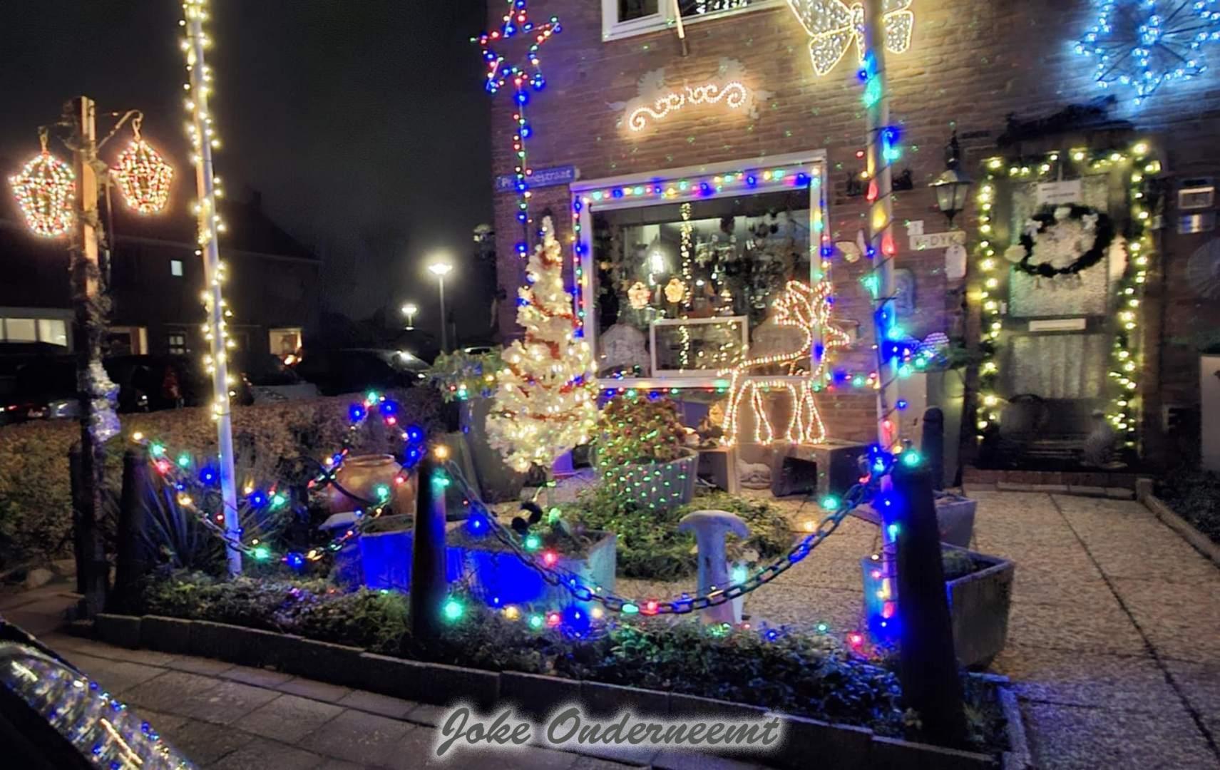 Pr Irenestraat weer mooi verlicht…