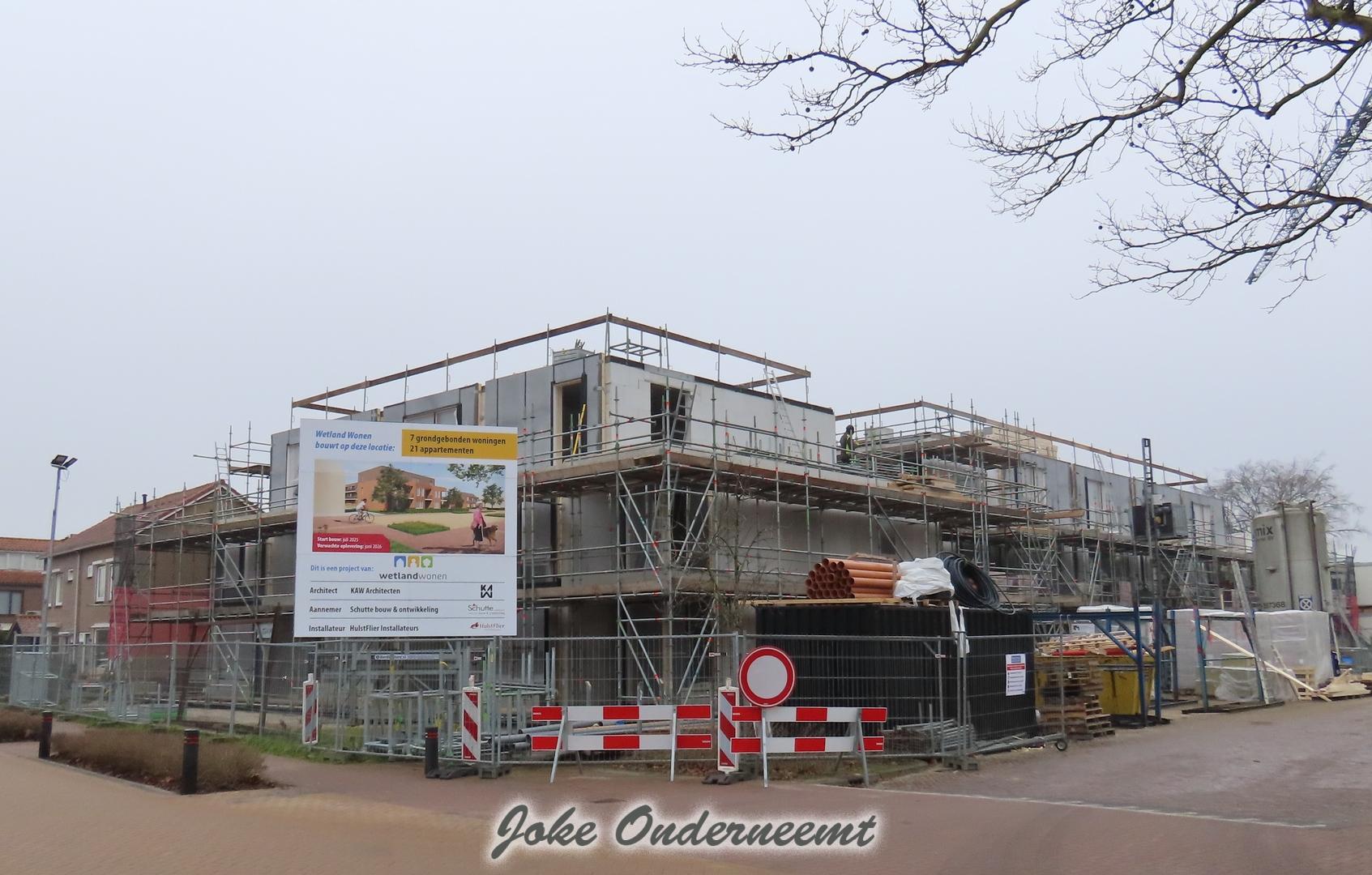 Weer even wat foto’s van “de bouw”